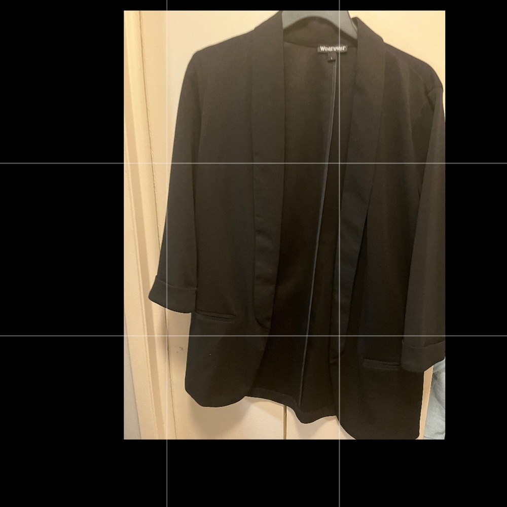 Black Womens blazer